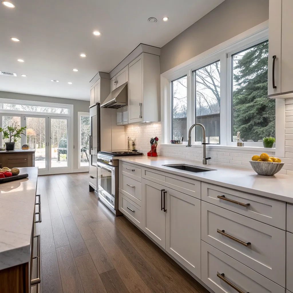 Modern kitchen renovation